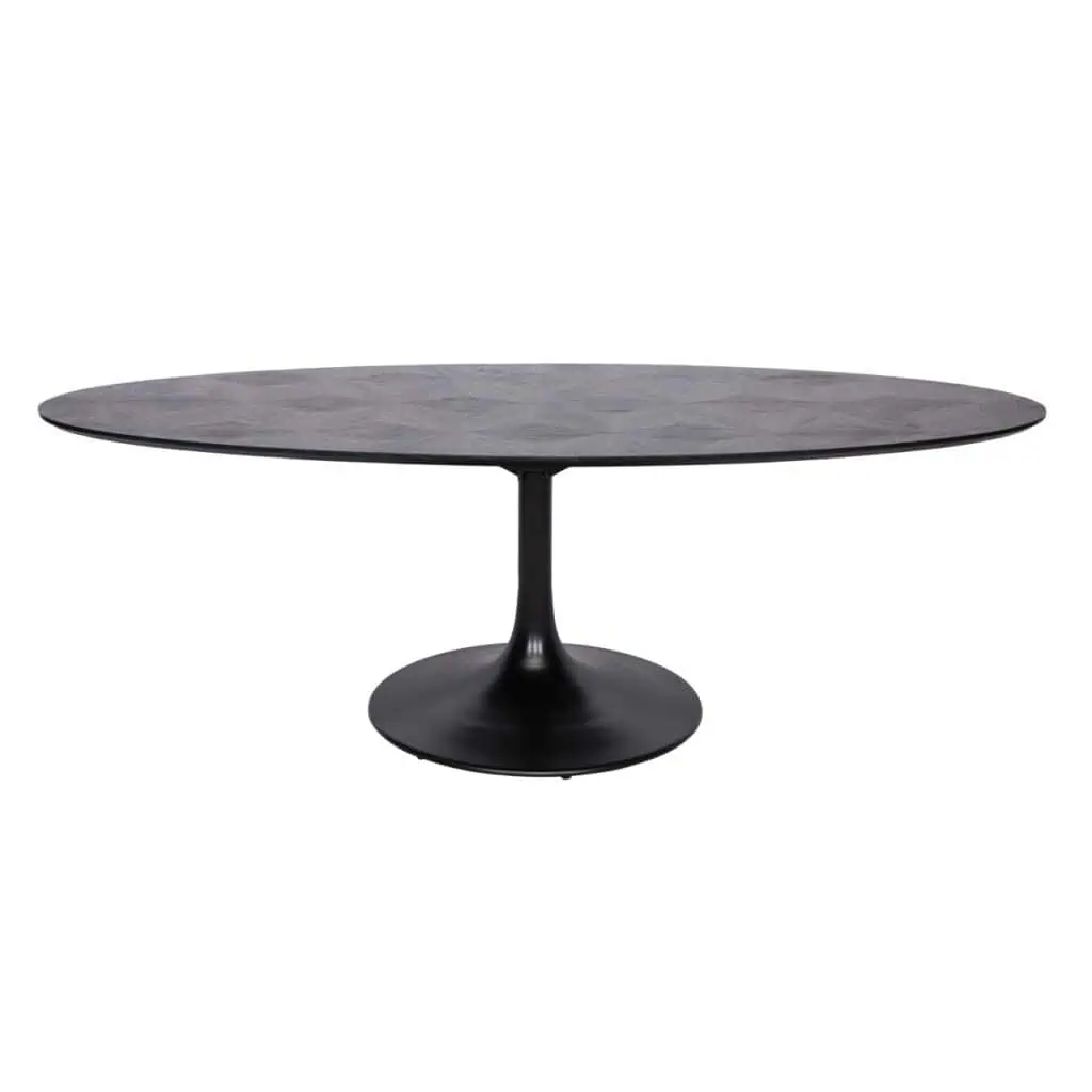 - Eettafel Blax black oval 250