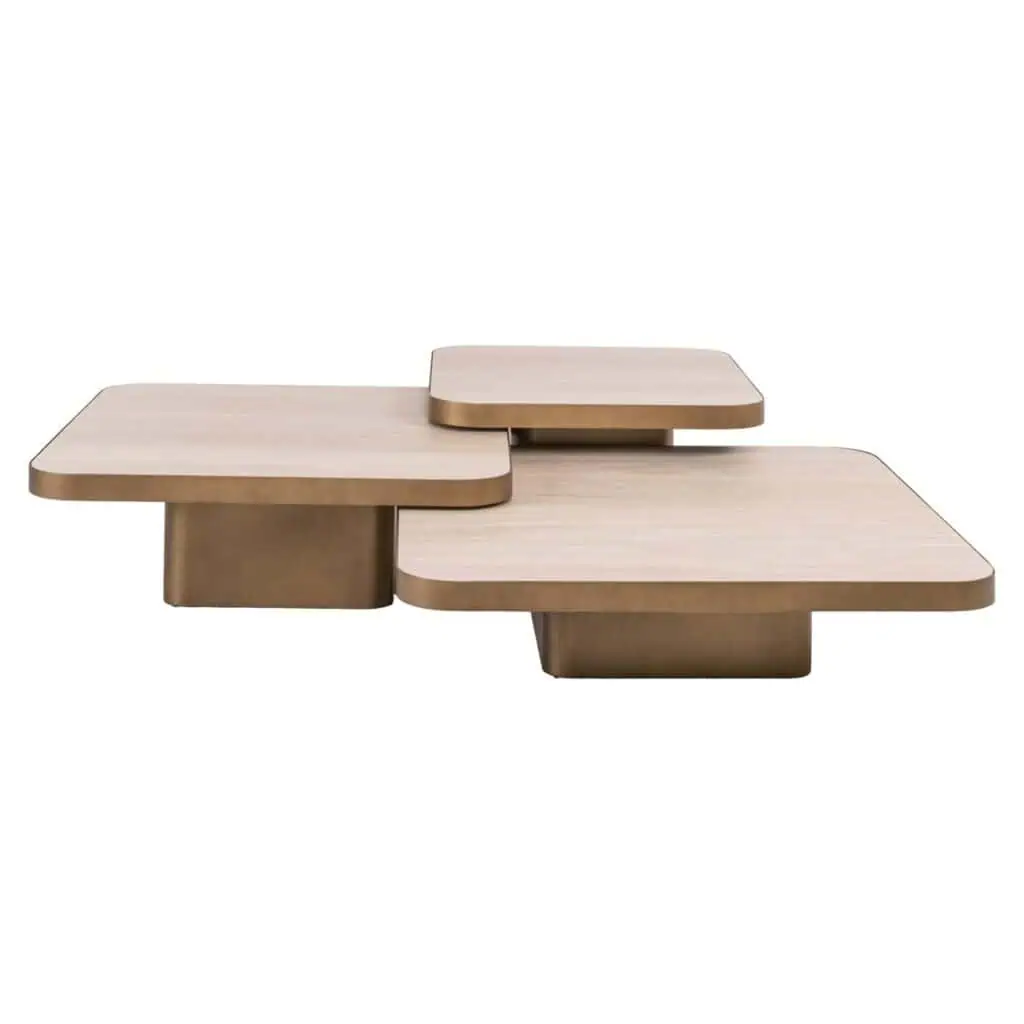 - Salontafel Cumulus beige (Set of 3)