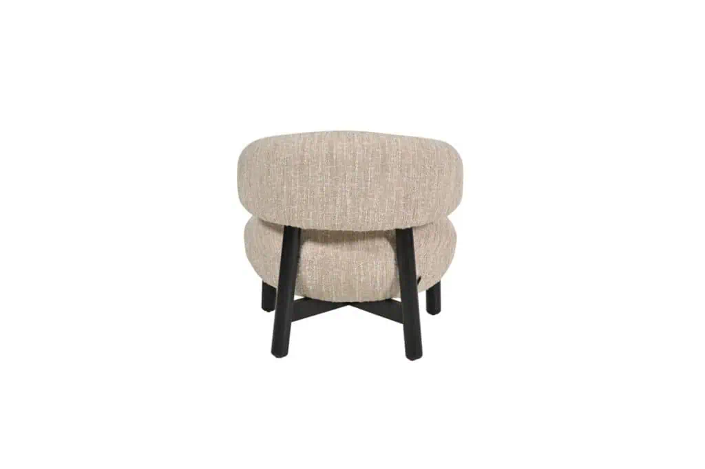- Lounge stoel Ornella beige angora