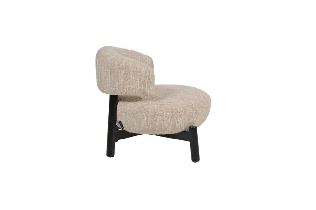 - Lounge stoel Ornella beige angora