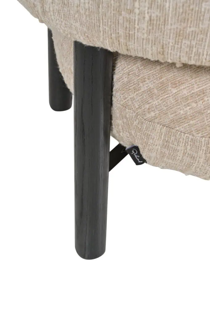 - Lounge stoel Ornella beige angora