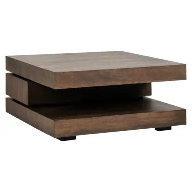- Salontafel Oakura brown 90x90