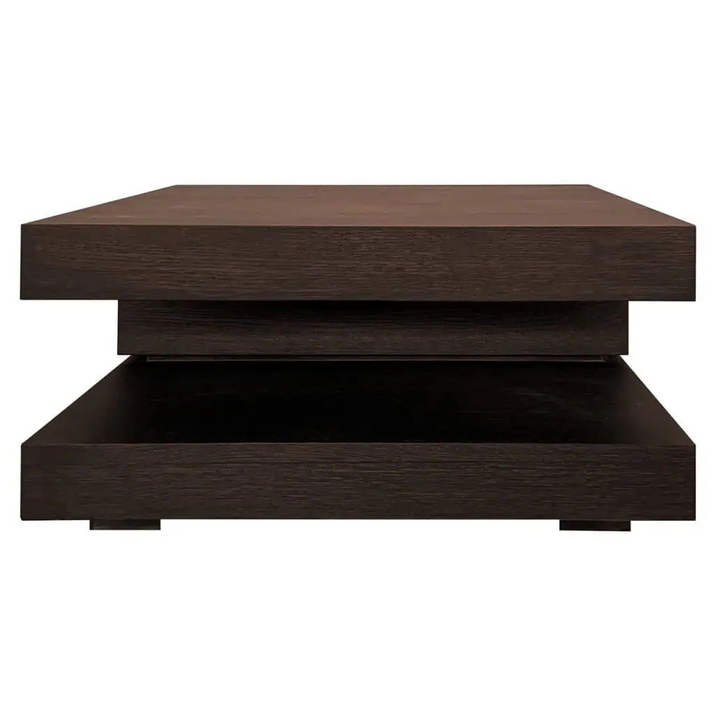 - Salontafel Oakura brown 90x90