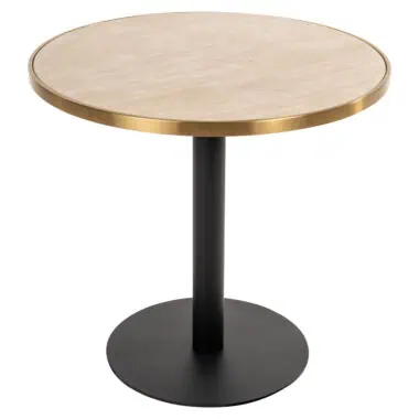 - Bistrotafel Brazza beige 80Ø