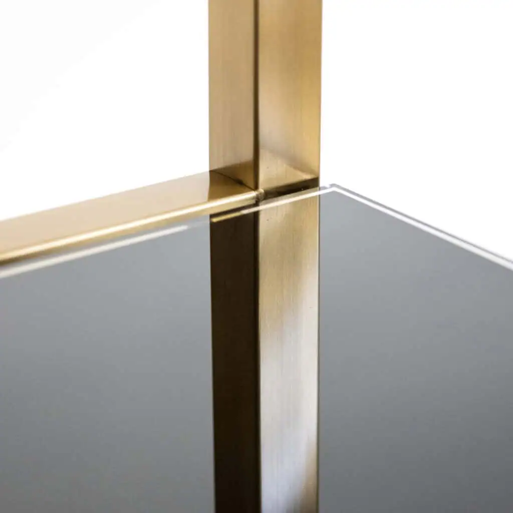 - Wandkast Magnus brushed gold