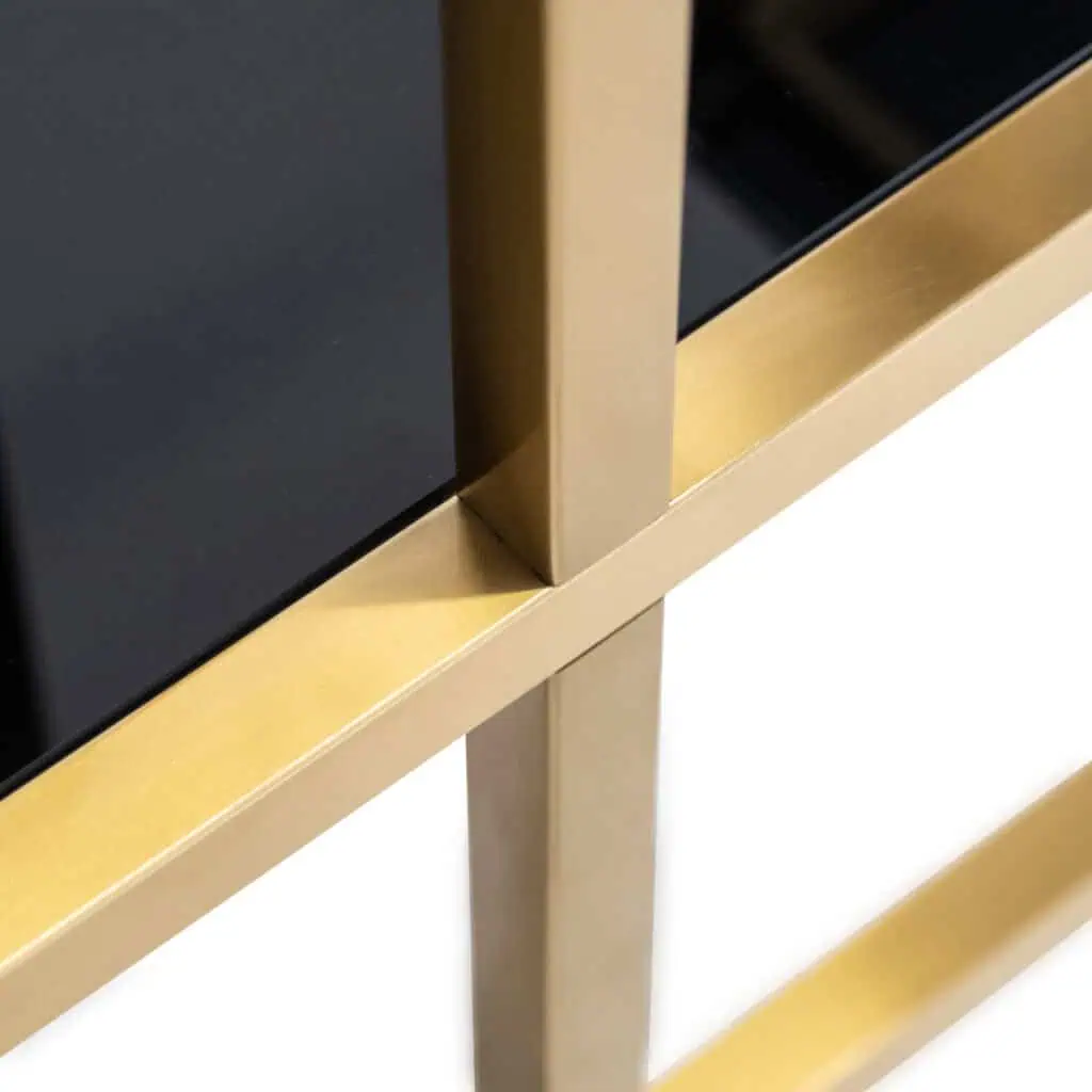 - Wandkast Magnus brushed gold