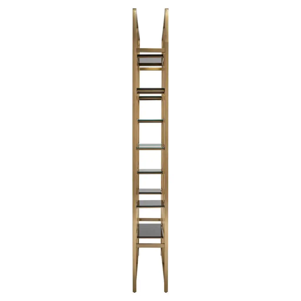 - Wandkast Magnus brushed gold