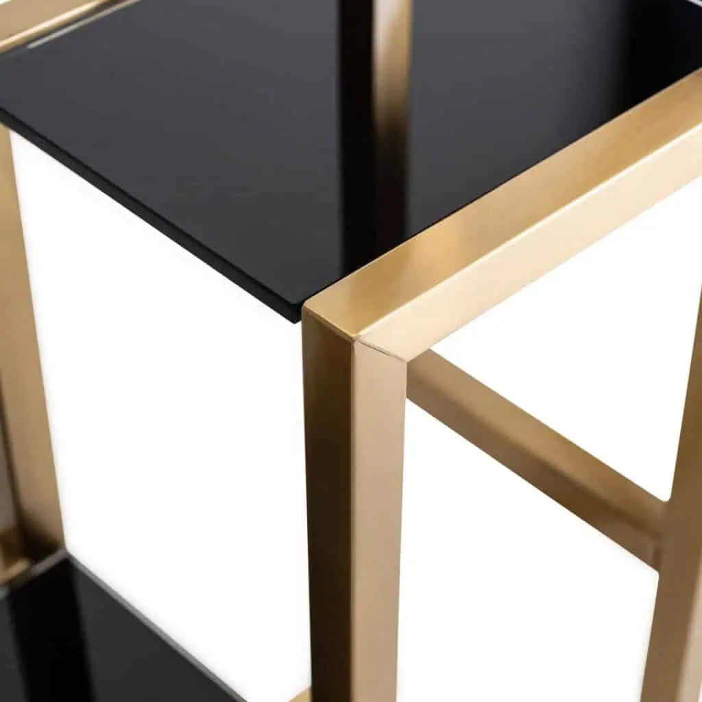 - Wandkast Magnus brushed gold