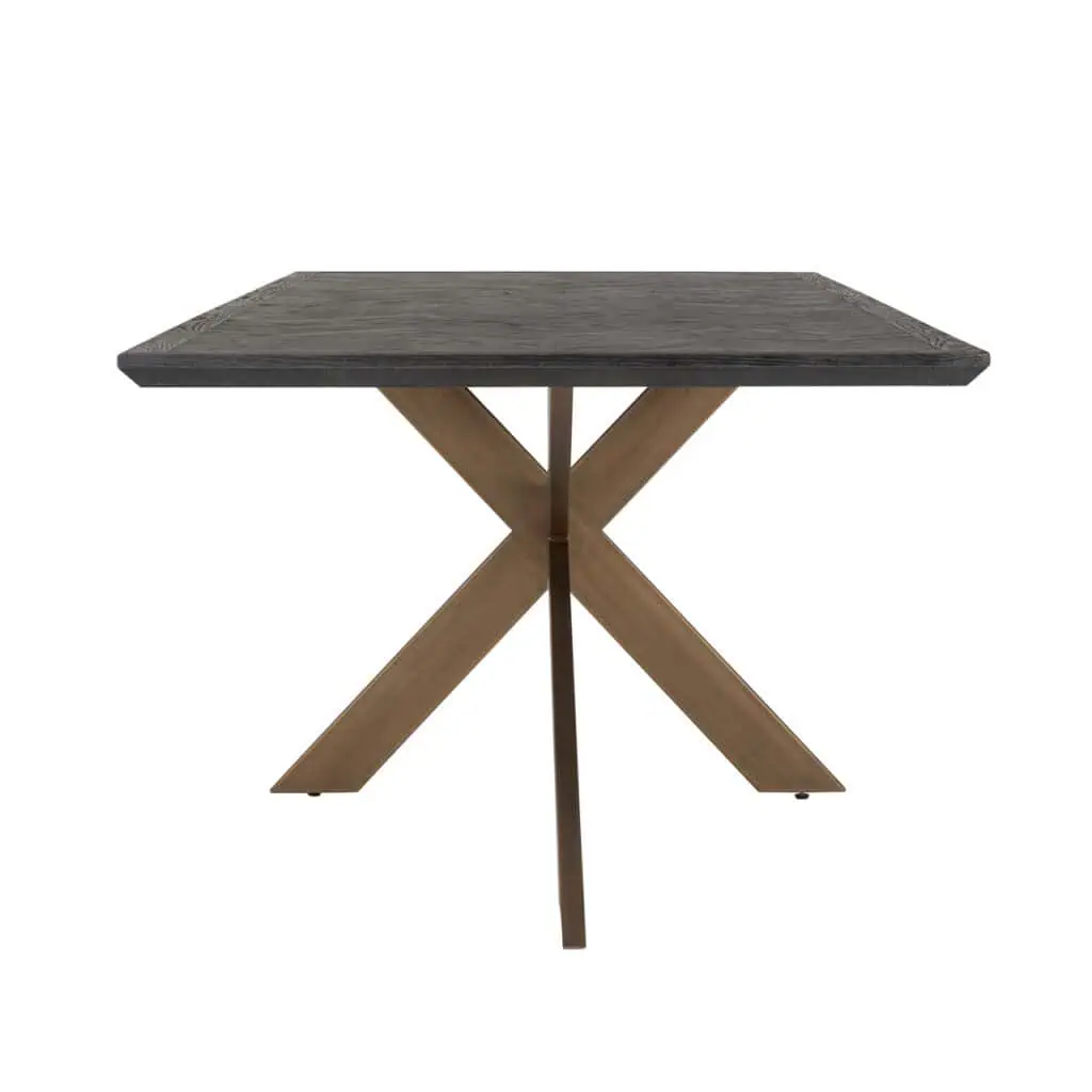 - Eettafel Blackbone Brass black rustic 260