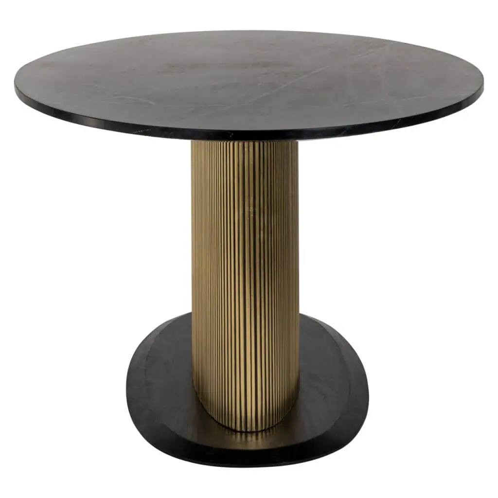 - Eettafel Ironville gold oval 235