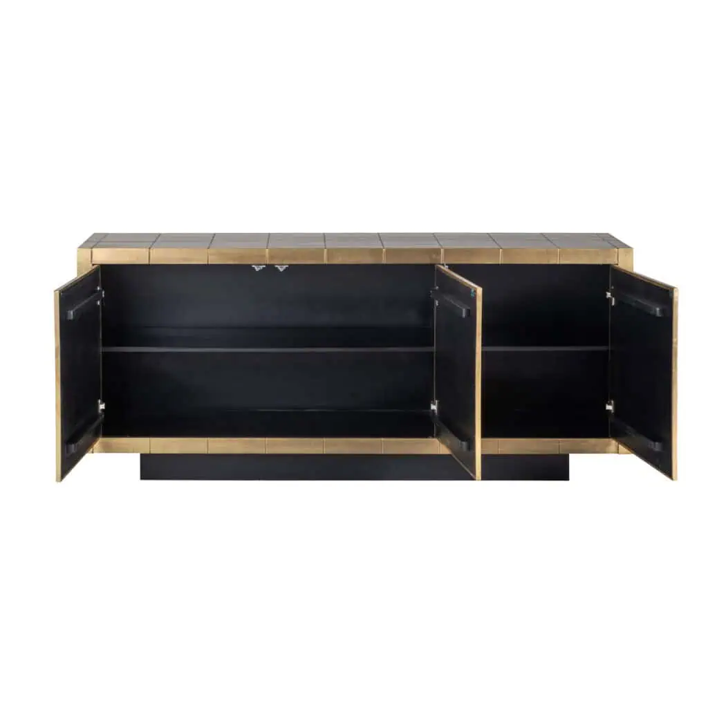 - Dressoir Collada brushed gold