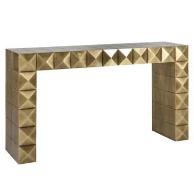 - Console Collada brushed gold