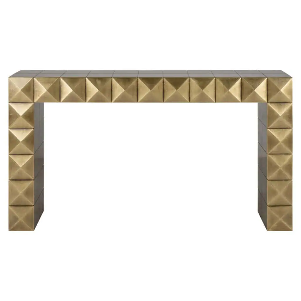- Console Collada brushed gold