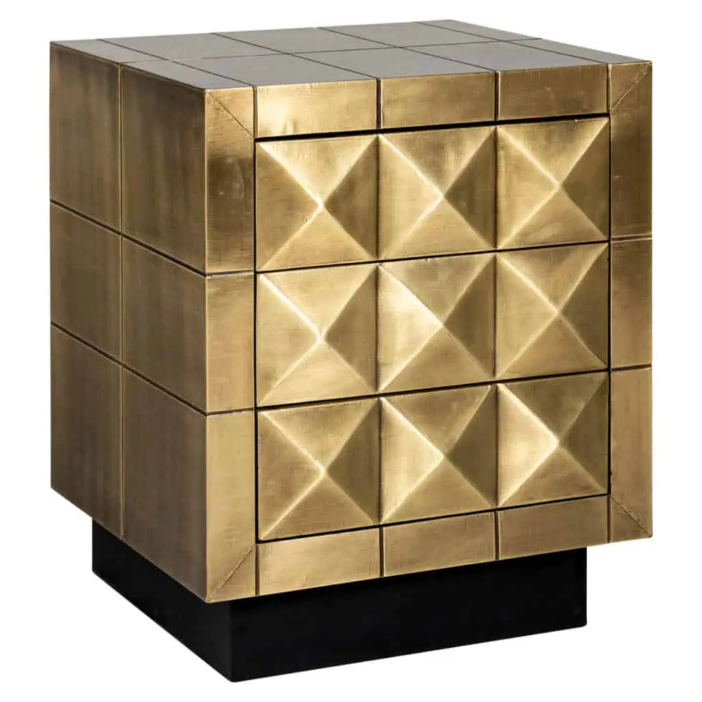 - Nachtkastje Collada brushed gold