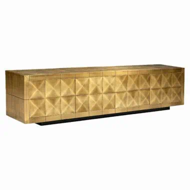 - TV-meubel Collada brushed gold