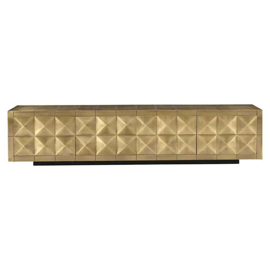 - TV-meubel Collada brushed gold