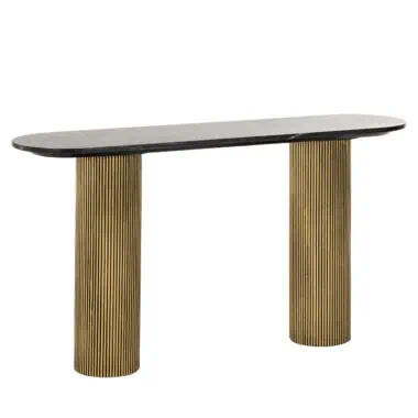 - Console Dayton black/gold