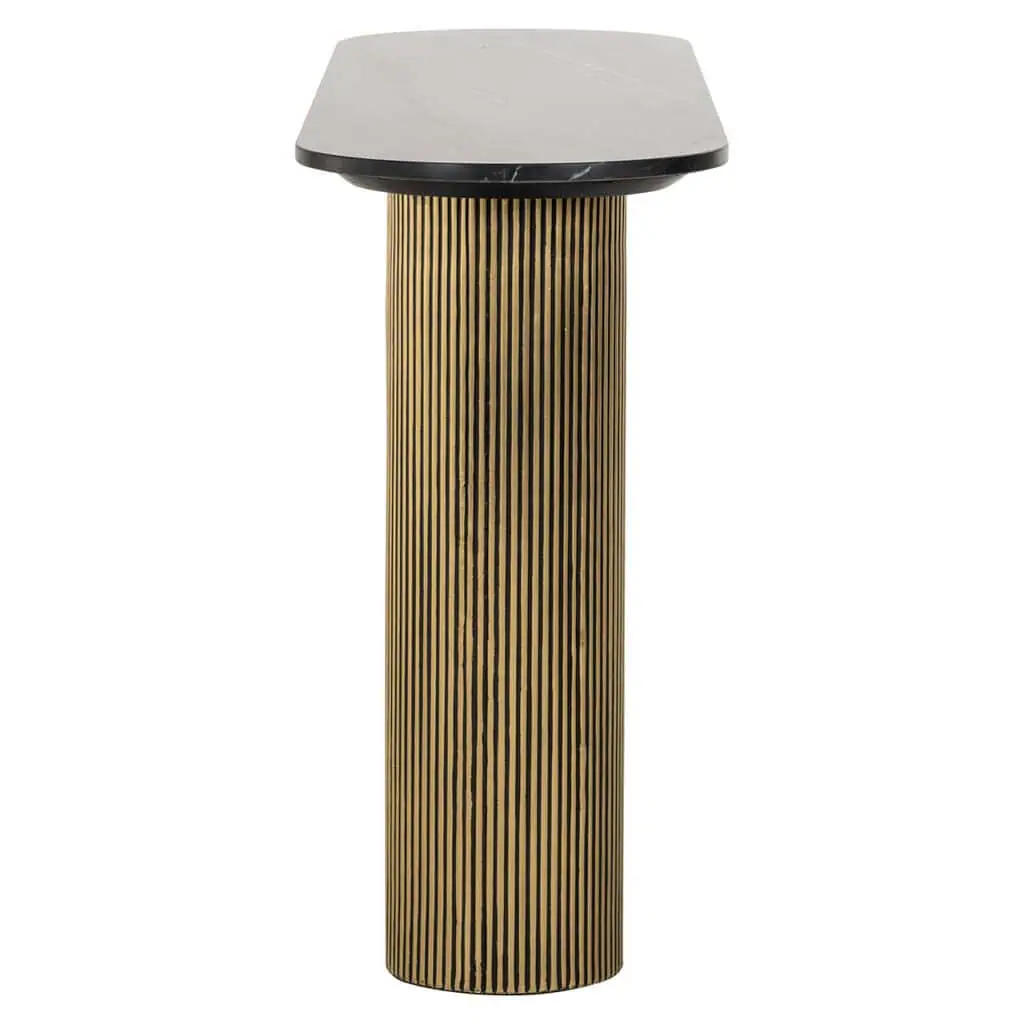 - Console Dayton black/gold