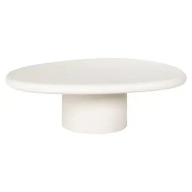 - Salontafel Bloomstone white 110x90