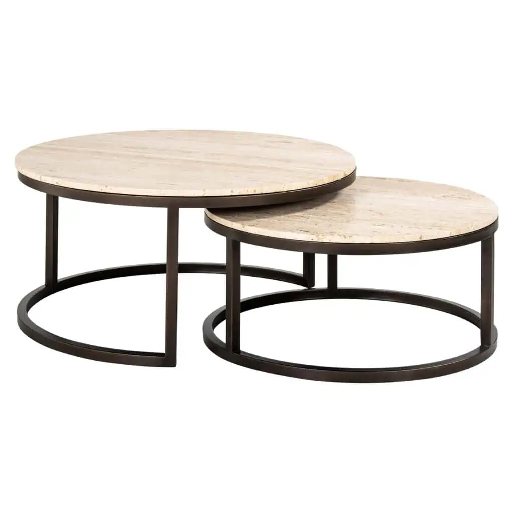 - Salontafel Avalon bronze (Set of 2)