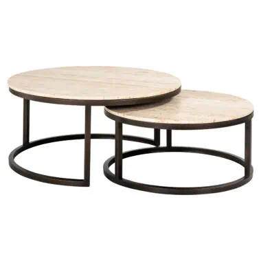 - Salontafel Avalon bronze (Set of 2)