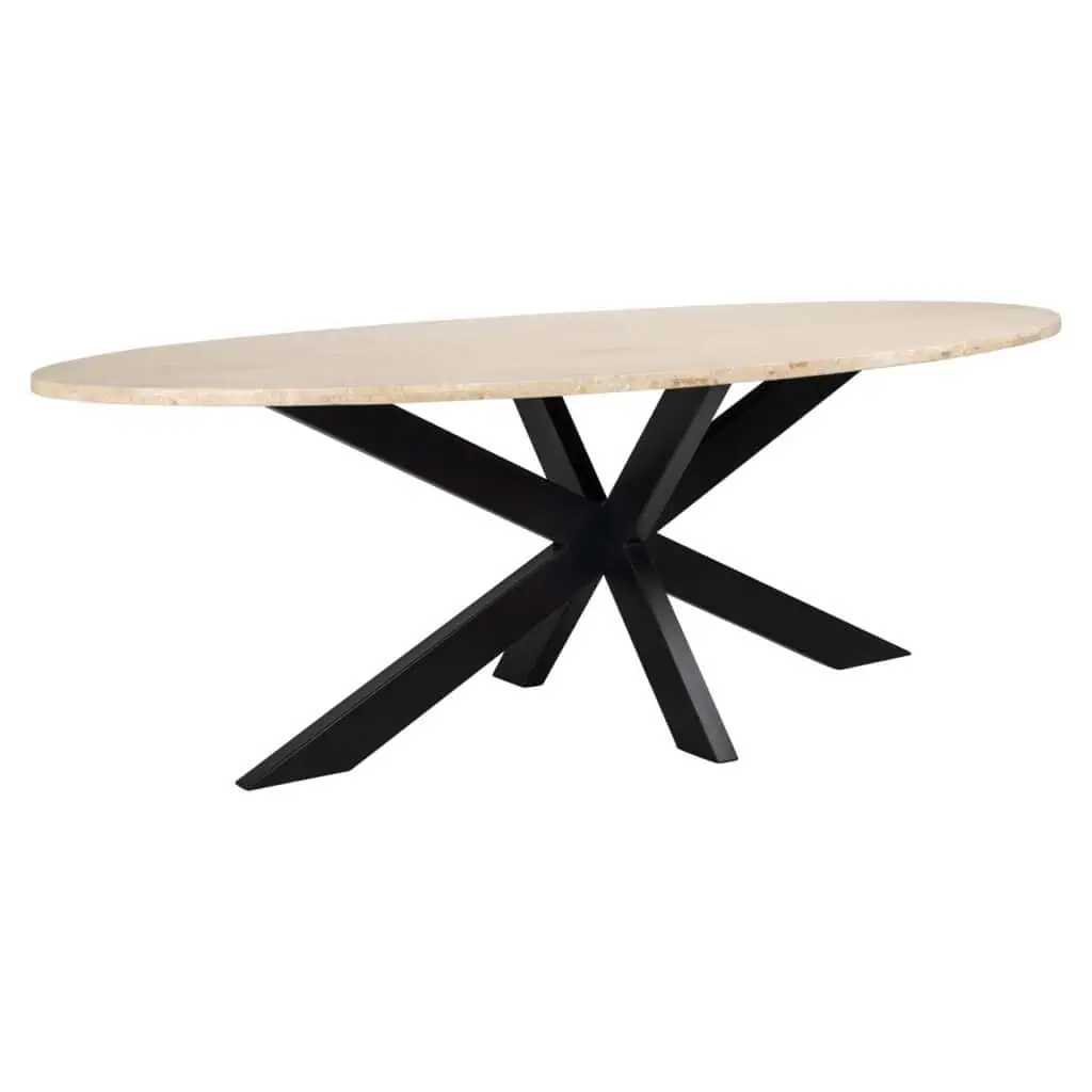 - Eettafel Avalon bronze oval 230