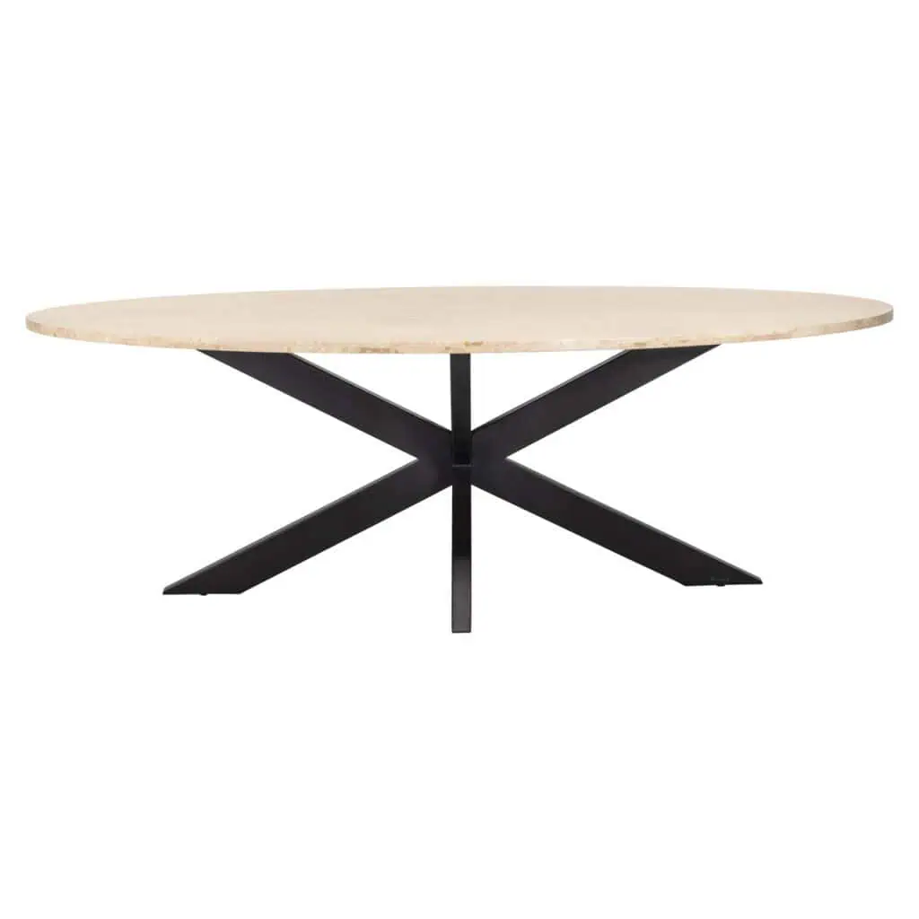 - Eettafel Avalon bronze oval 230
