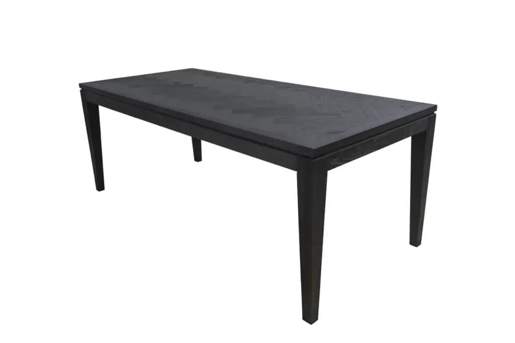 - Eettafel Blackbone black rustic 200