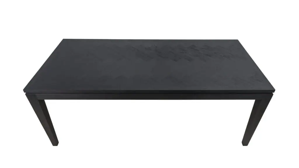 - Eettafel Blackbone black rustic 200