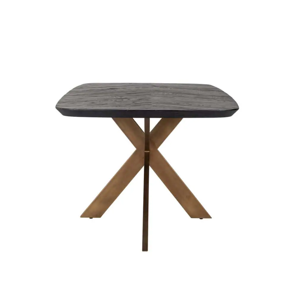 - Eettafel Hayley dark coffee 230