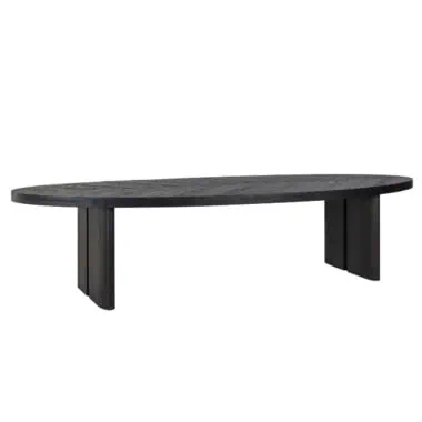 - Eettafel Lilly dark coffee 330