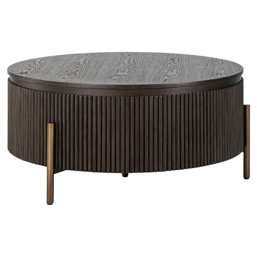 - Salontafel Luxor brown 95Ø