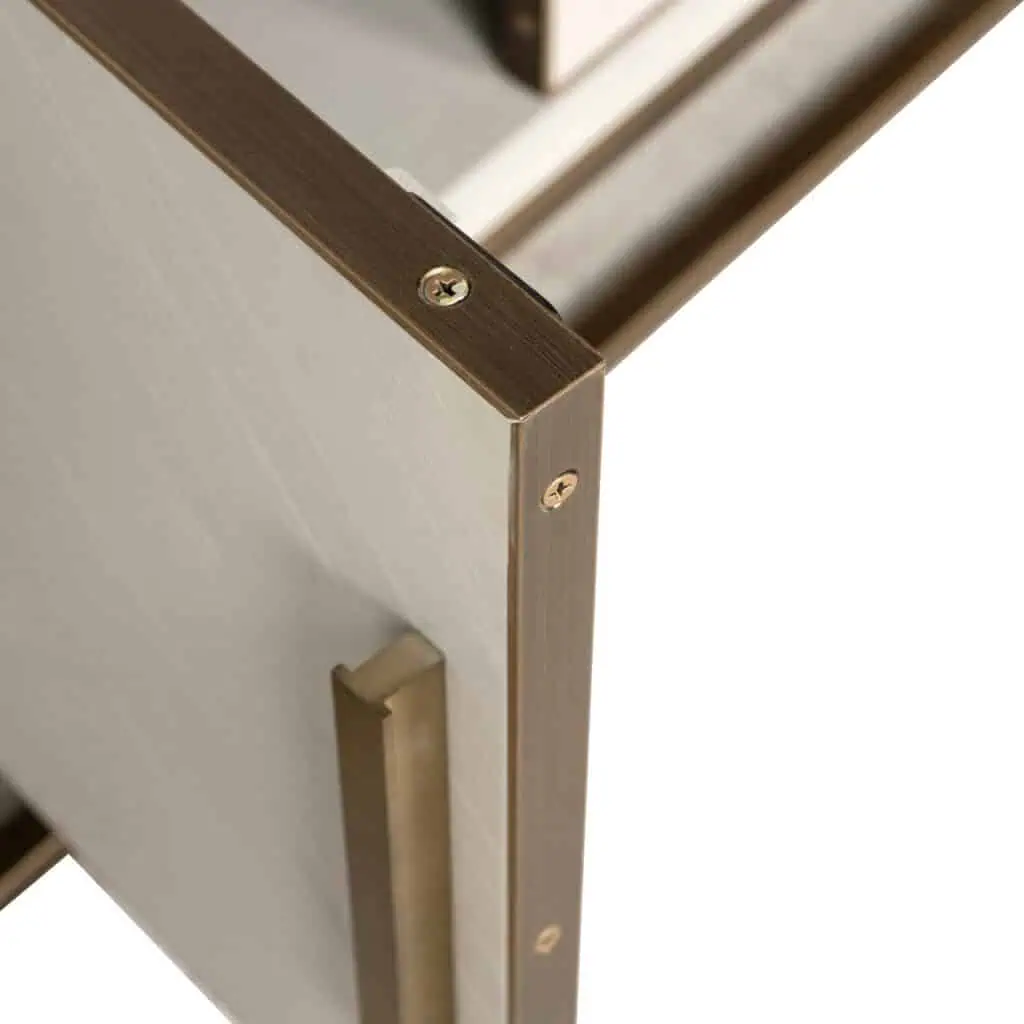- TV-meubel Whitebone brass verona grey  200
