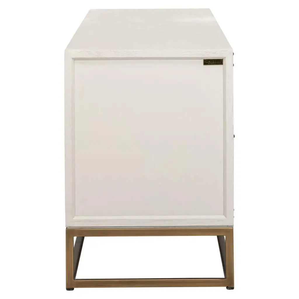 - TV-meubel Whitebone brass verona grey  200