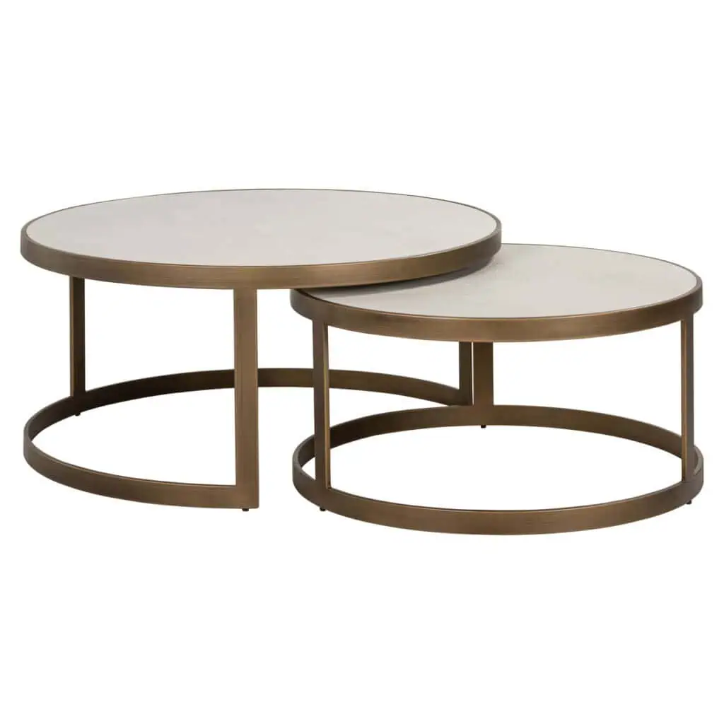 - Salontafel Whitebone verona grey (Set of 2)
