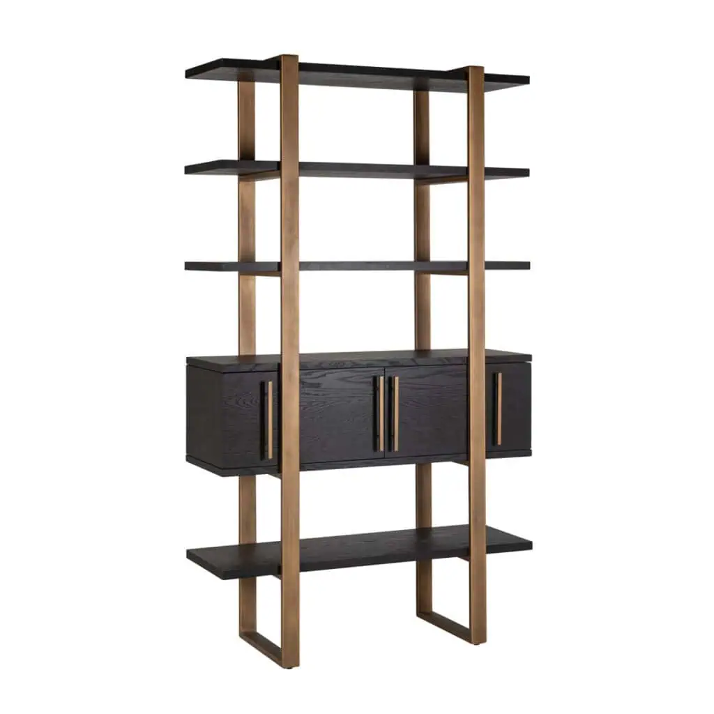 - Wandkast Cambon dark coffee