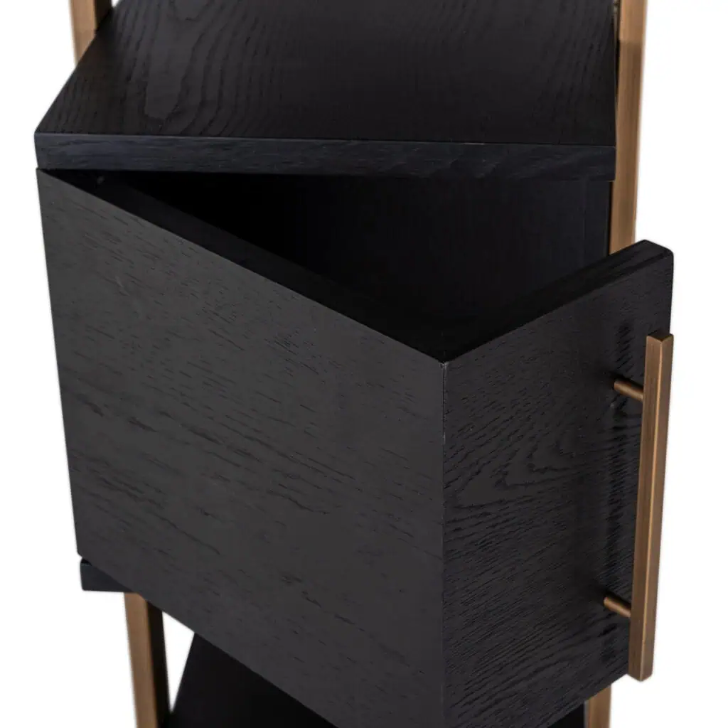 - Wandkast Cambon dark coffee