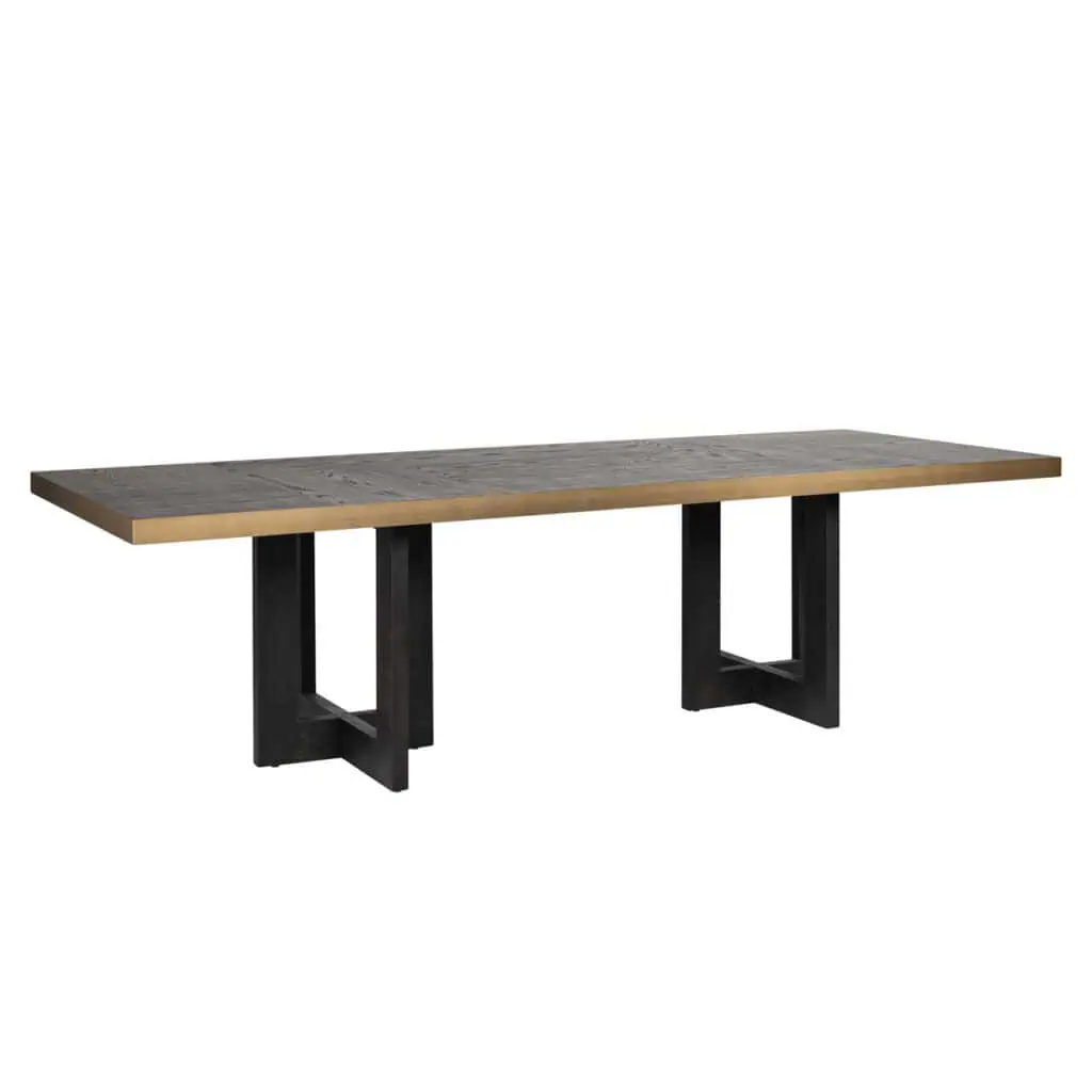 - Eettafel Cambon dark coffee 320