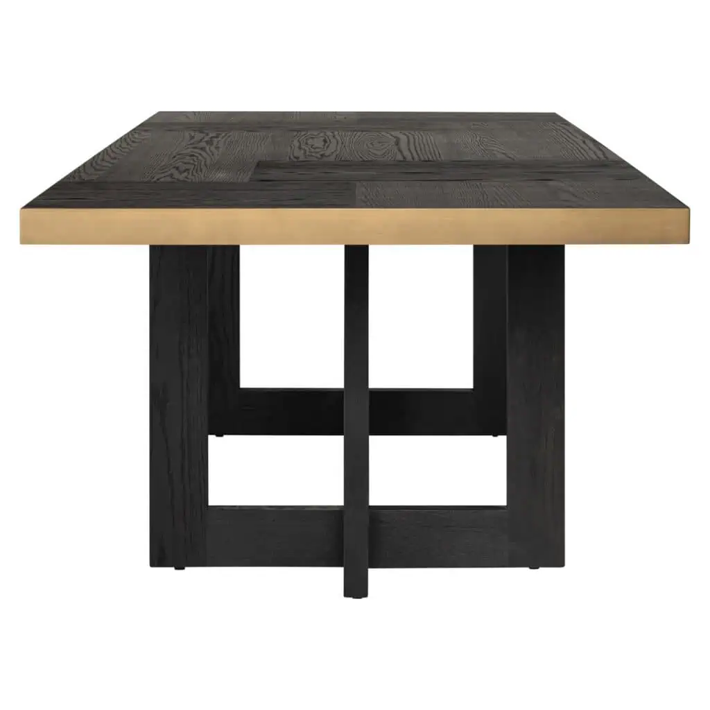 - Eettafel Cambon dark coffee 320