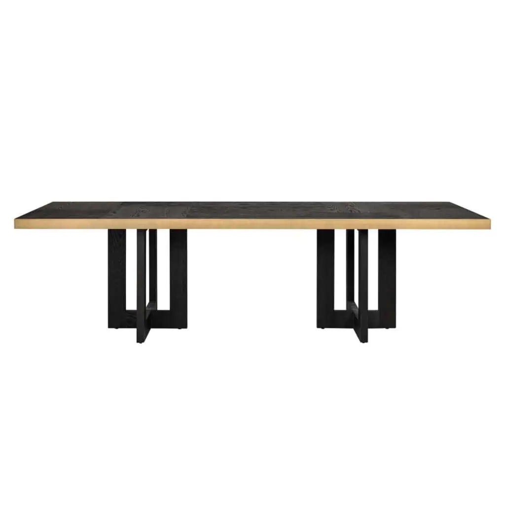 - Eettafel Cambon dark coffee 320