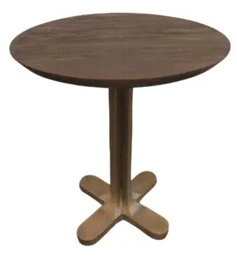 - Bistrotafel Revelin dark brown 75Ø