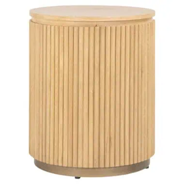 - Bijzettafel Belfort natural oak 50Ø