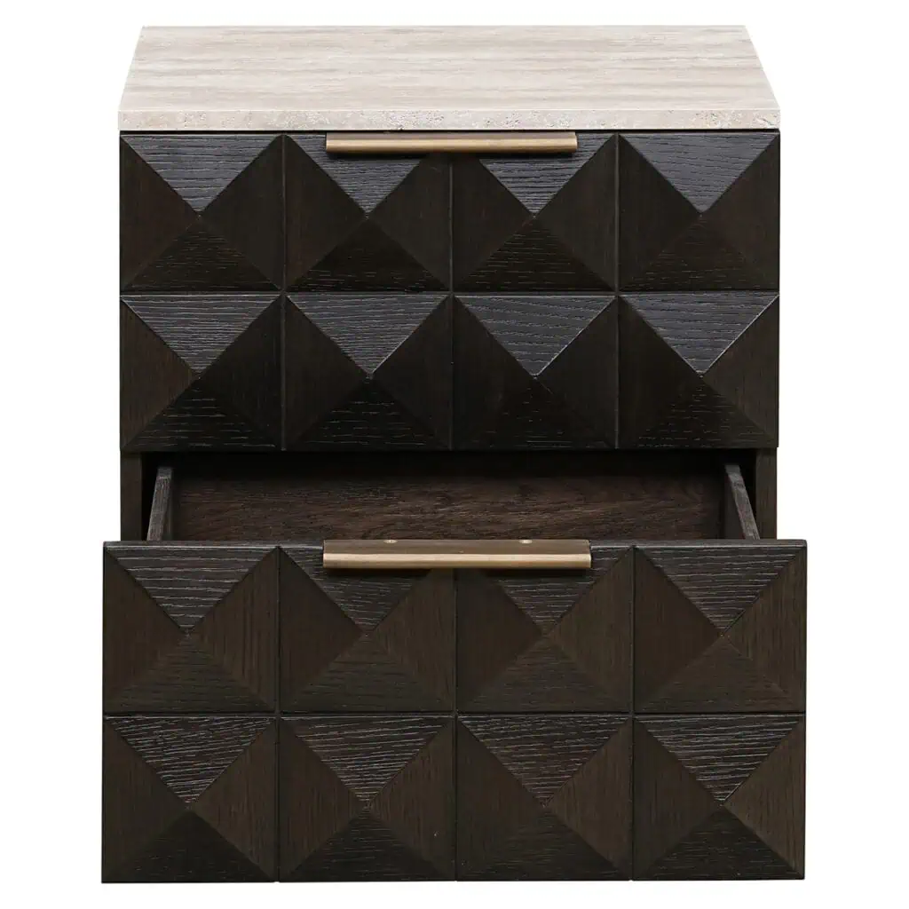 - Nachtkastje Claremont brown