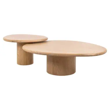- Salontafel Oakley natural oak (Set of 2)