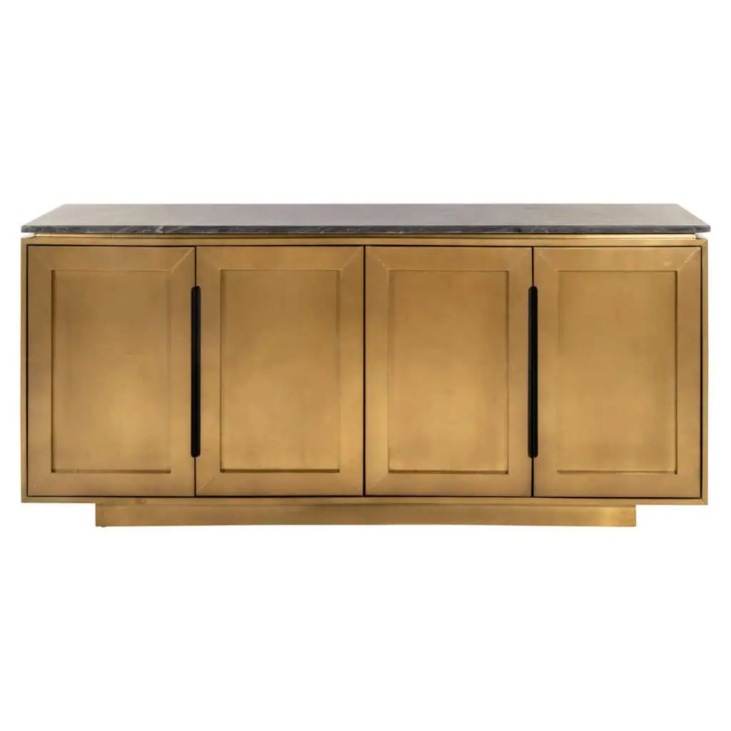 - Dressoir Finsbury black/gold