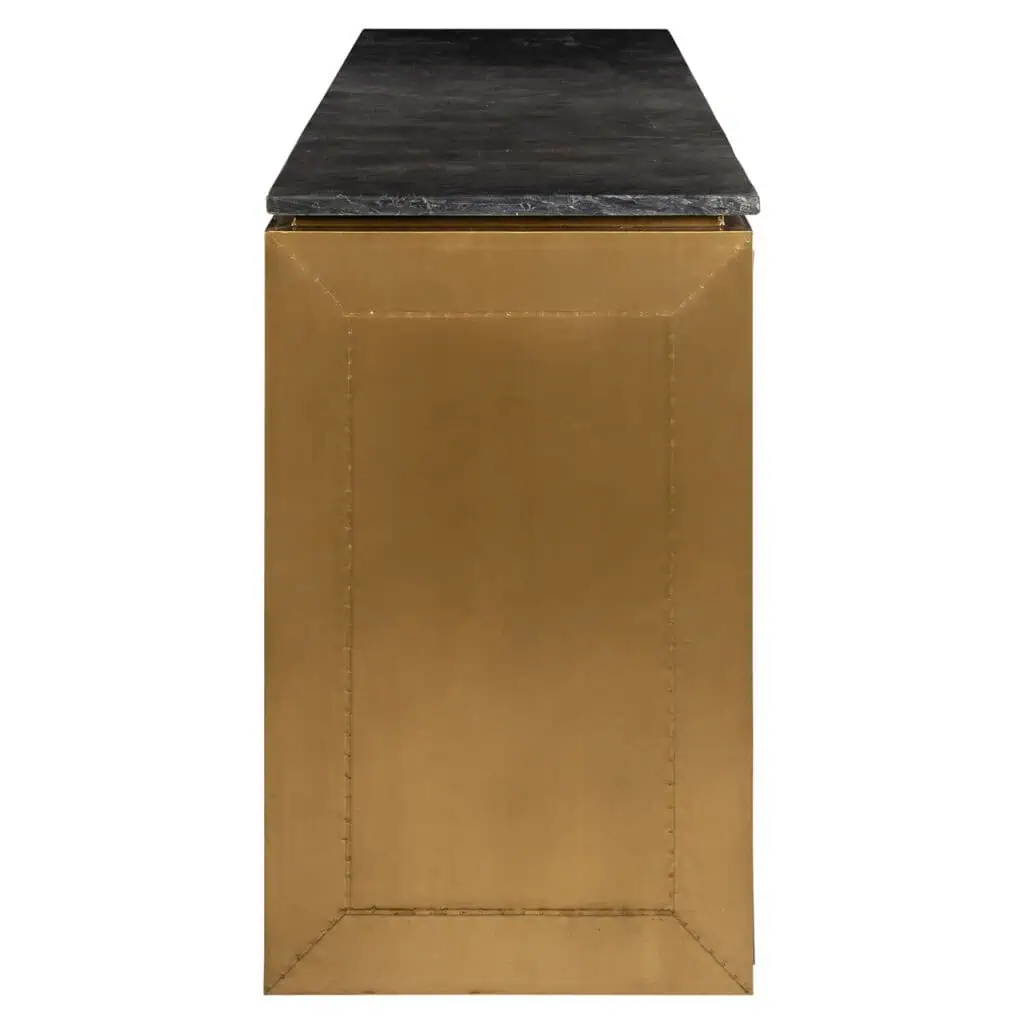 - Dressoir Finsbury black/gold
