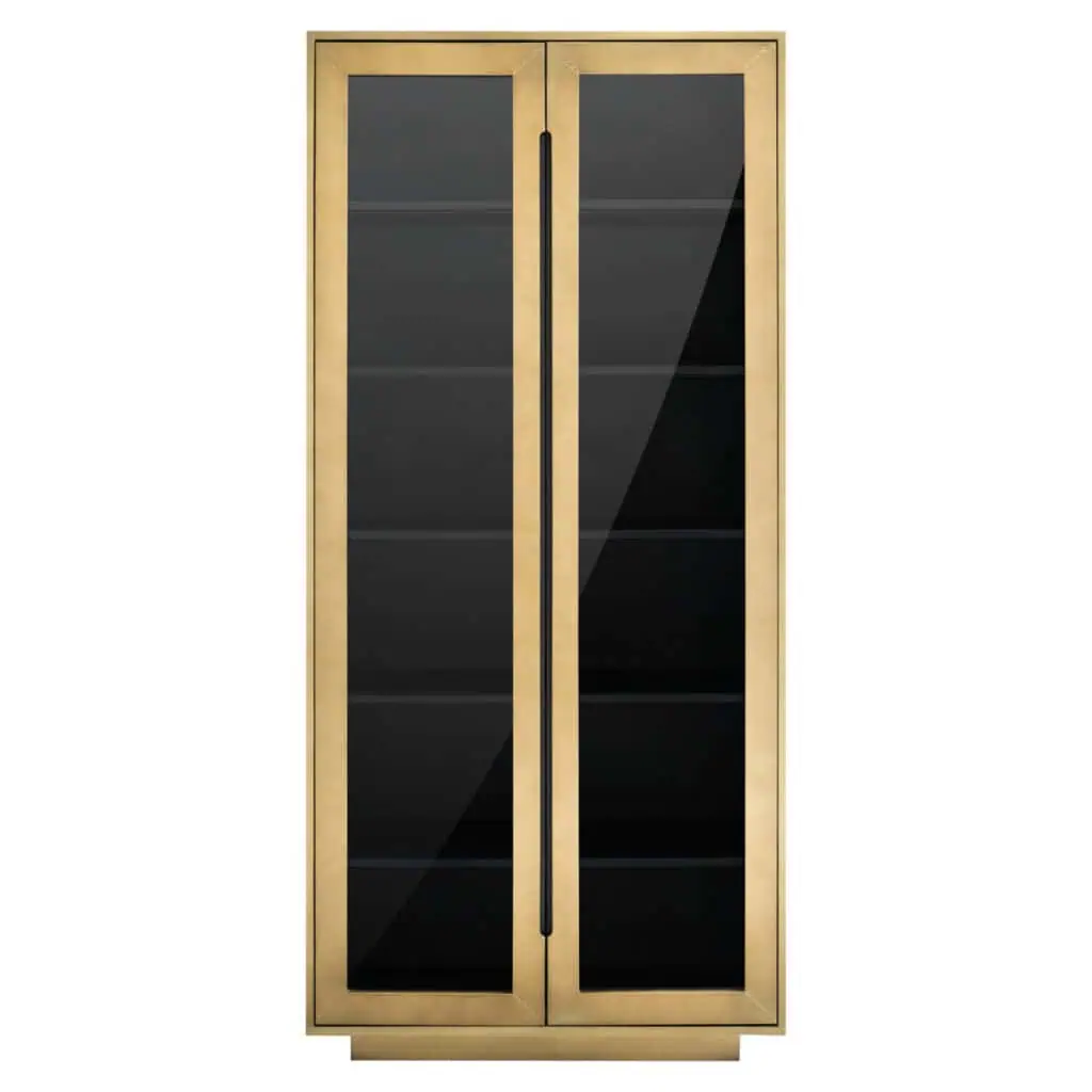 - Opbergkast Finsbury black/gold