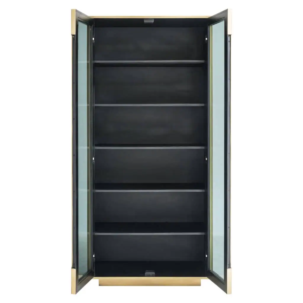 - Opbergkast Finsbury black/gold
