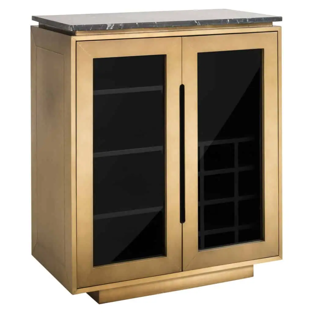 - Dressoir Finsbury black/gold