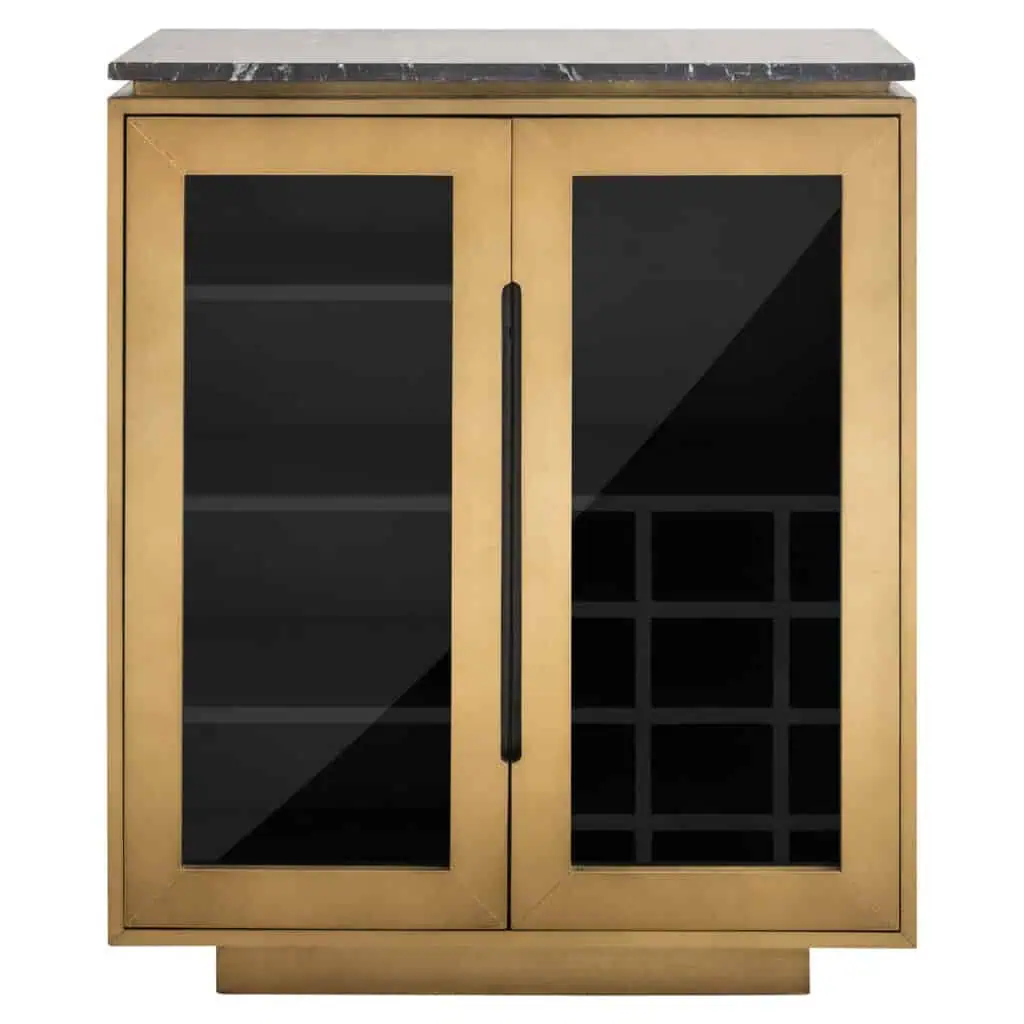 - Dressoir Finsbury black/gold